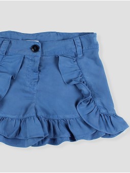 Girls' ruffled shorts