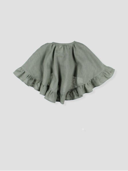 Cape with bow