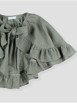 Cape with bow