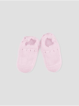 Knitted baby shoe
