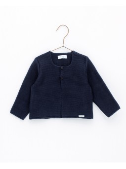 Garter stitch jacket