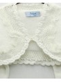Chaqueta puntas redondas con puntilla