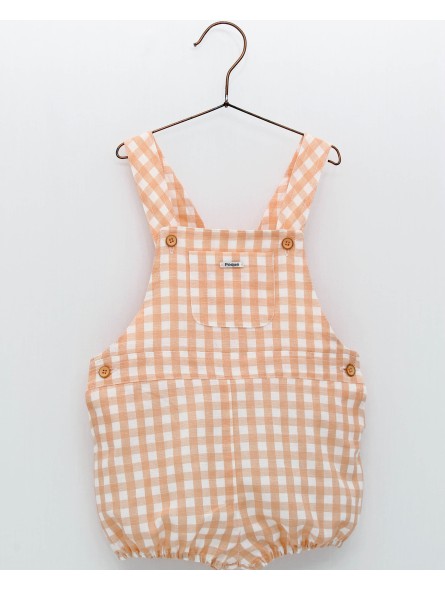 Nana Chequered Dungarees