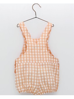Nana Chequered Dungarees
