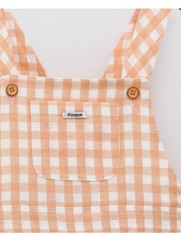 Nana Chequered Dungarees