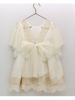 Vestido Greca Bordada Betania