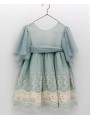 Betania Embroidered Fretwork Dress