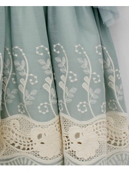 Vestido Greca Bordada Betania