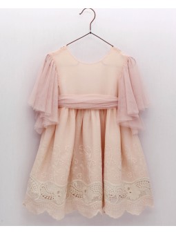 Vestido Greca Bordada Betania