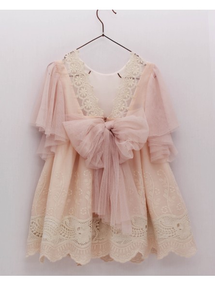 Vestido Greca Bordada Betania