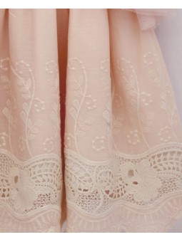 Betania Embroidered Fretwork Dress
