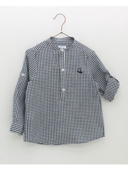 Gingham chequered shirt