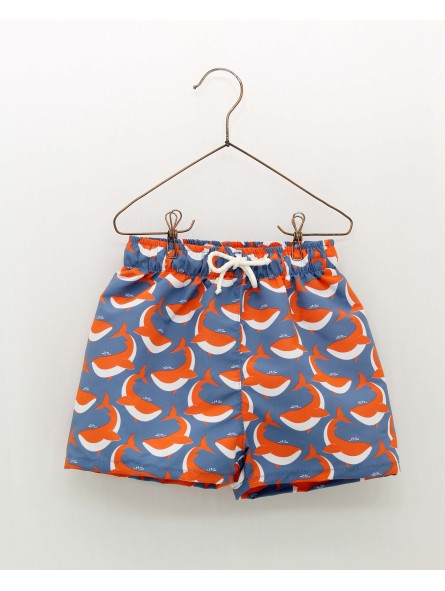 Whales boys’ swimming costume