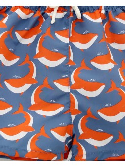 Bañador niño Ballenas