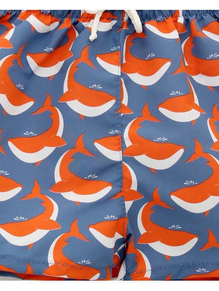 Bañador niño Ballenas
