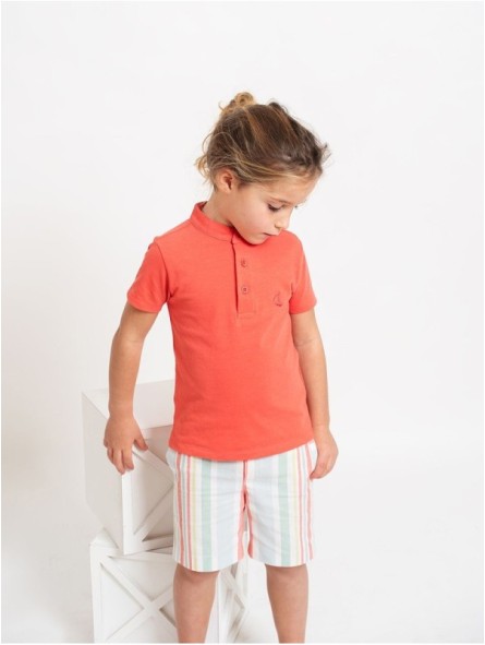 Piqué polo shirt