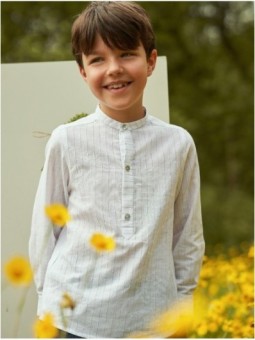 Dante fine striped shirt