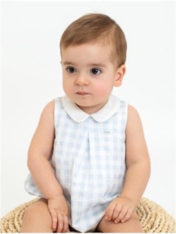 Gingham romper