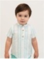 Camisa pescoço mao listras