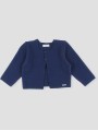 Long garter stitch cardigan