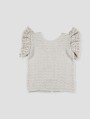 Girls’ Confeti knit top