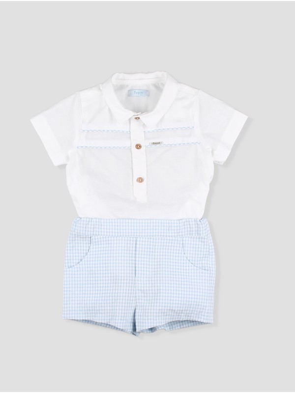Camisa y pantalón corto Dulces