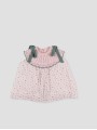 Jardín girl organic cotton dress