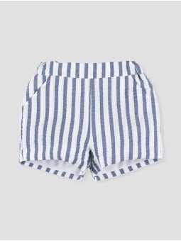 Pantalón corto rayas