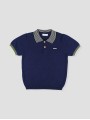 Knitted polo shirt