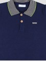 Knitted polo shirt