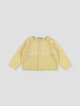 Light blue baby knit jacket