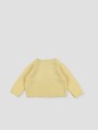 Light blue baby knit jacket
