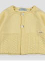 Light blue baby knit jacket