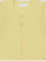 Long garter stitch cardigan