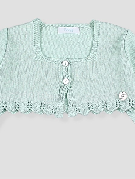 Knitted bolero