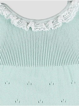 Girls knitted sleeveless top