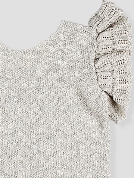Girls’ Confeti knit top
