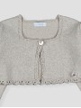 Chaqueta corta punto niña
