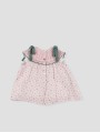 Jardín girl organic cotton dress