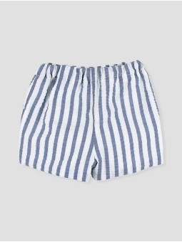 Pantalón corto rayas