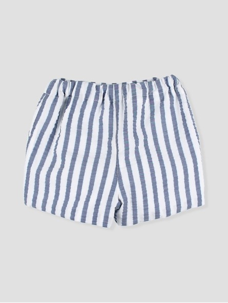 Calça curto listras