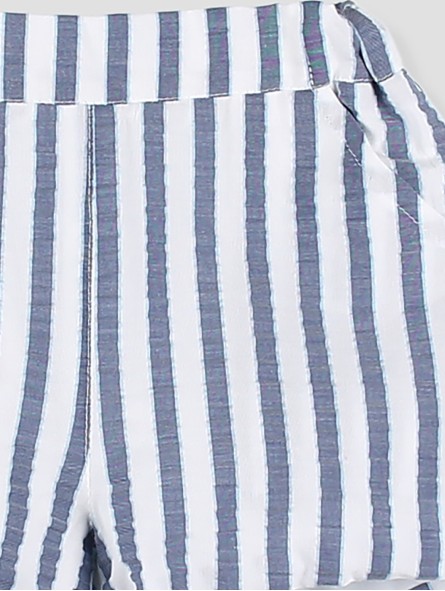 Calça curto listras