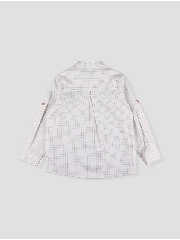 Camisa pescoço mao Jardim