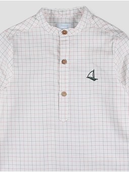 Camisa cuello mao Jardín