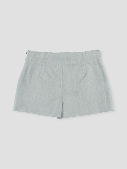Flores girls green lace shorts