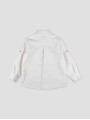 Camisa cuello camisero blanca