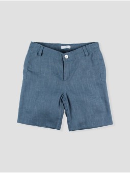 Pantalón corto lino
