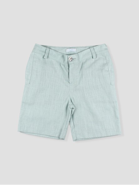 Calça curta linho