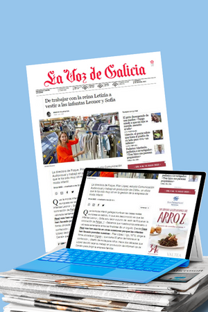 La Voz de Galicia entrevista a Pilar López