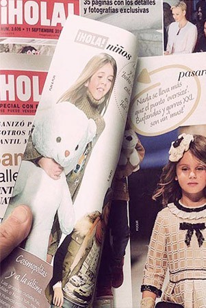 Foque en la revista Hola